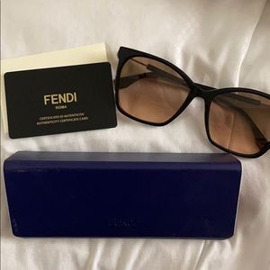 Fendi gradient sunglasses